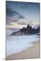 Ipanema Beach at Dawn, Rio De Janeiro, Brazil-Ian Trower-Mounted Photographic Print