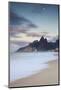 Ipanema Beach at Dawn, Rio De Janeiro, Brazil-Ian Trower-Mounted Photographic Print