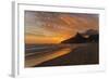 Ipanema Beach at Sunset, Rio De Janeiro, Brazil, South America-Angelo-Framed Photographic Print