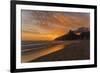 Ipanema Beach at Sunset, Rio De Janeiro, Brazil, South America-Angelo-Framed Photographic Print