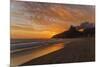 Ipanema Beach at Sunset, Rio De Janeiro, Brazil, South America-Angelo-Mounted Photographic Print