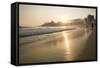 Ipanema Beach at Sunset, Rio De Janeiro, Brazil, South America-Ben Pipe-Framed Stretched Canvas