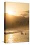 Ipanema Beach at Sunset, Rio De Janeiro, Brazil, South America-Ben Pipe-Stretched Canvas