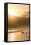 Ipanema Beach at Sunset, Rio De Janeiro, Brazil, South America-Ben Pipe-Framed Stretched Canvas