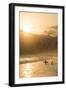 Ipanema Beach at Sunset, Rio De Janeiro, Brazil, South America-Ben Pipe-Framed Photographic Print