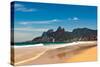 Ipanema Beach on Sunny Summer Day-dabldy-Stretched Canvas