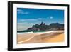 Ipanema Beach on Sunny Summer Day-dabldy-Framed Photographic Print