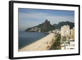 Ipanema Beach, Rio de Janeiro, Brazil, South America-Yadid Levy-Framed Photographic Print