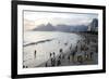 Ipanema Beach, Rio de Janeiro, Brazil, South America-Yadid Levy-Framed Photographic Print