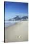 Ipanema Beach, Rio de Janeiro, Brazil, South America-Ian Trower-Stretched Canvas