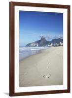 Ipanema Beach, Rio de Janeiro, Brazil, South America-Ian Trower-Framed Photographic Print