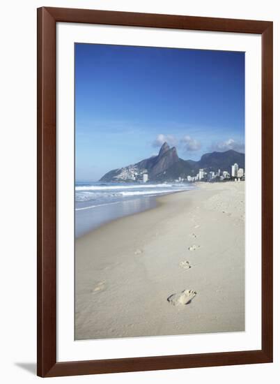 Ipanema Beach, Rio de Janeiro, Brazil, South America-Ian Trower-Framed Photographic Print