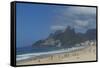 Ipanema Beach, Rio De Janeiro, Brazil, South America-Angelo-Framed Stretched Canvas