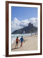 Ipanema Beach, Rio De Janeiro, Brazil, South America-Ian Trower-Framed Photographic Print