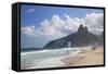 Ipanema Beach, Rio De Janeiro, Brazil, South America-Ian Trower-Framed Stretched Canvas