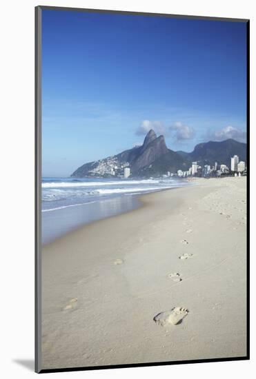 Ipanema Beach, Rio de Janeiro, Brazil, South America-Ian Trower-Mounted Photographic Print