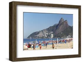 Ipanema Beach, Rio de Janeiro, Brazil, South America-Ian Trower-Framed Photographic Print