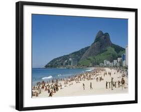 Ipanema Beach, Rio de Janeiro, Brazil-null-Framed Photographic Print