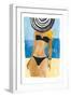 Ipanema Girl No Words-Mercedes Lopez Charro-Framed Art Print