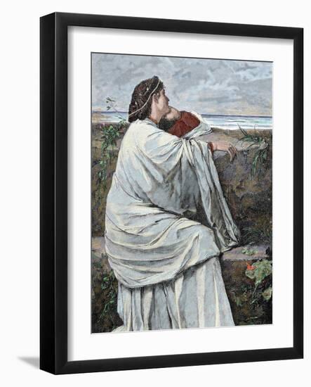 Iphigenia. Daughter of Agamemnon and Clytemnestra and Sister of Electra and Orestes-Prisma Archivo-Framed Photographic Print