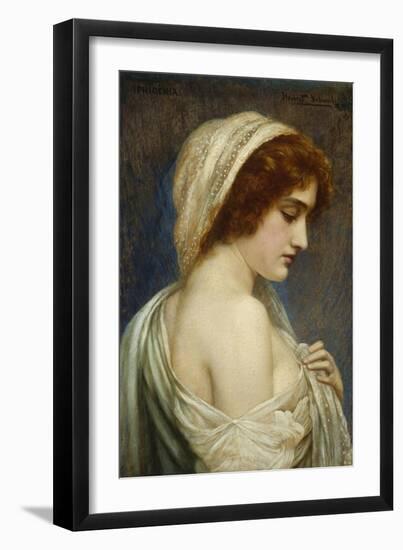 Iphigenia (Daughter of Agamemnon, See Ovid Metamorphoses 12:25-28)-Herbert Gustave Schmalz-Framed Giclee Print