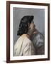 Iphigenia (Head Stud)-Anselm Feuerbach-Framed Giclee Print