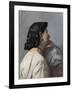 Iphigenia (Head Stud)-Anselm Feuerbach-Framed Giclee Print