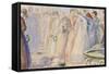 Iphis and Anaxarete-John Everett Millais-Framed Stretched Canvas