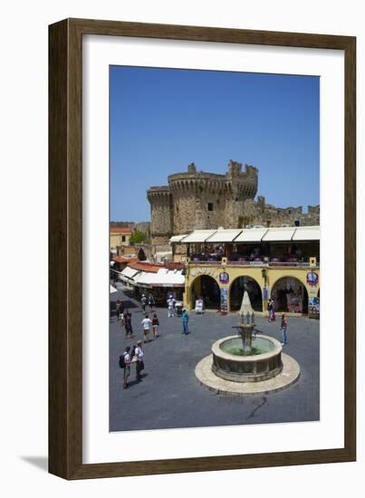 Ipocratous (Hippocrates) Square-Tuul-Framed Photographic Print