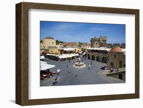 Ipocratous (Hippocrates) Square-Tuul-Framed Photographic Print