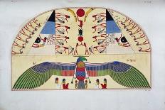 Ancient Egyptain Fresco, 19th Century-Ippolito Rosellini-Framed Giclee Print