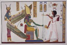 Ramses II Fighting and Killing Libyan Leader-Ippolito Rosellini-Giclee Print