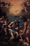 The Baptism of Christ, 1585-1590-Ippolito Scarsellino-Framed Giclee Print