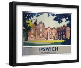 Ipswich Christchurch Mansion-null-Framed Art Print