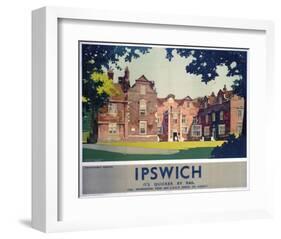 Ipswich Christchurch Mansion-null-Framed Art Print