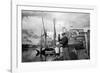 Ipswich Docks, 1946-George Greenwell-Framed Photographic Print