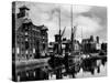 Ipswich Docks-Fred Musto-Stretched Canvas