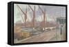 Ipswich Docks-John Northcote Nash-Framed Stretched Canvas