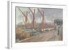 Ipswich Docks-John Northcote Nash-Framed Giclee Print