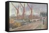 Ipswich Docks-John Northcote Nash-Framed Stretched Canvas