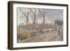 Ipswich Docks-John Northcote Nash-Framed Giclee Print