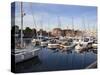 Ipswich Haven Marina, Ipswich, Suffolk, England, United Kingdom, Europe-Mark Sunderland-Stretched Canvas