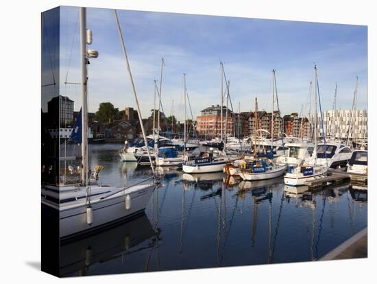 Ipswich Haven Marina, Ipswich, Suffolk, England, United Kingdom, Europe-Mark Sunderland-Stretched Canvas
