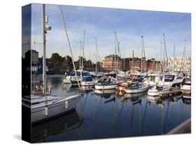 Ipswich Haven Marina, Ipswich, Suffolk, England, United Kingdom, Europe-Mark Sunderland-Stretched Canvas