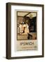 Ipswich the Ancient House LNER-null-Framed Art Print