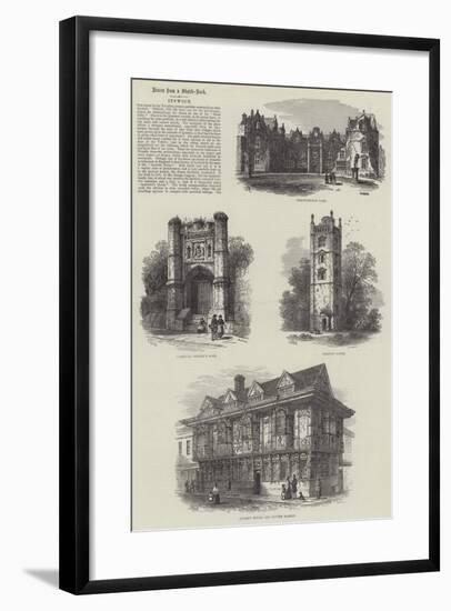 Ipswich-Samuel Read-Framed Giclee Print