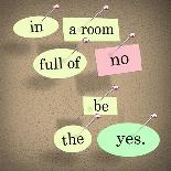 The Saying Belive You Can And You'Re Halfway There On Pieces Of Paper Pinned To A Bulletin Board-iqoncept-Art Print