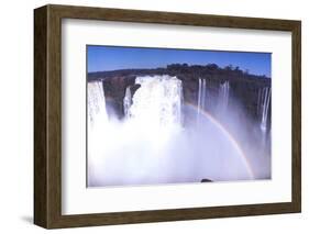 Iquassu (Iguacu) Falls on Brazil-Argentina Border, Once known as Santa Maria Falls-Paul Schutzer-Framed Photographic Print