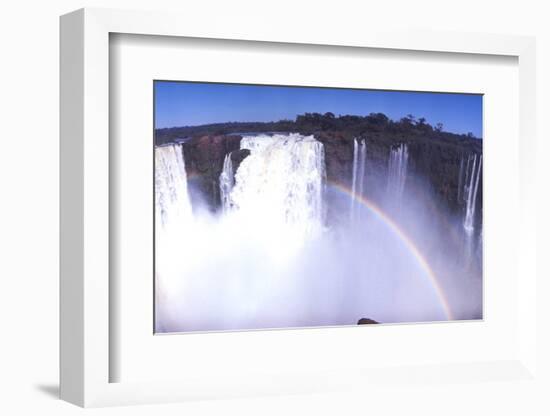 Iquassu (Iguacu) Falls on Brazil-Argentina Border, Once known as Santa Maria Falls-Paul Schutzer-Framed Photographic Print