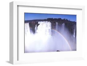 Iquassu (Iguacu) Falls on Brazil-Argentina Border, Once known as Santa Maria Falls-Paul Schutzer-Framed Photographic Print